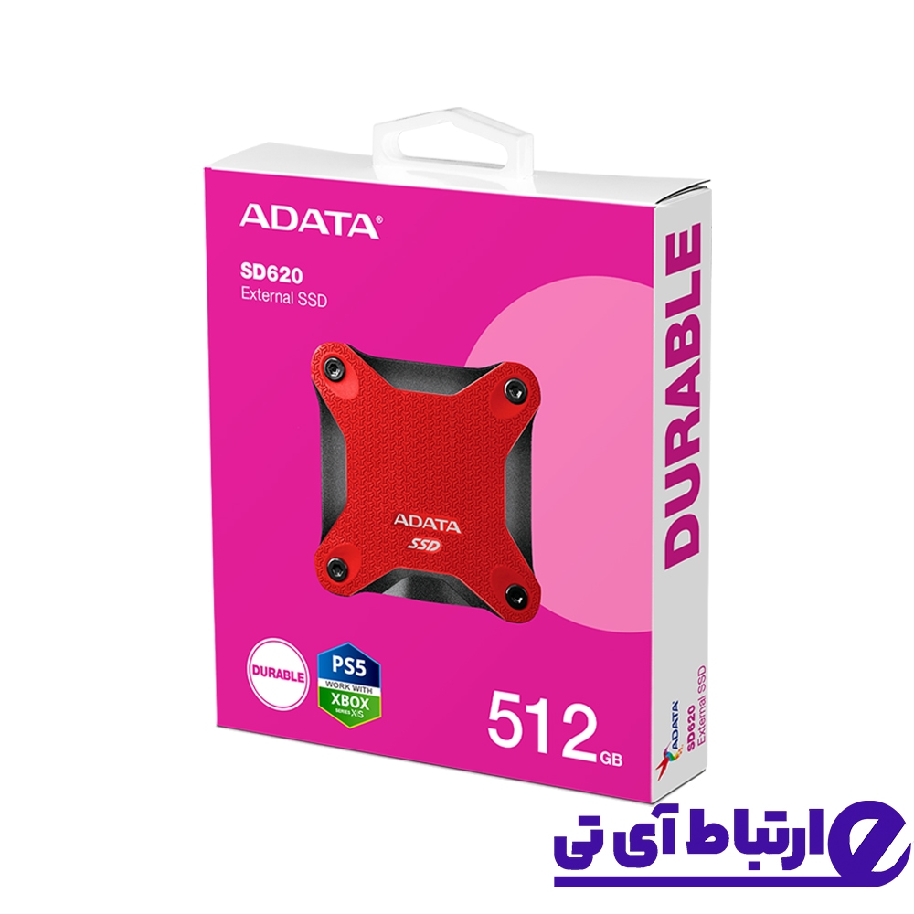 اس اس دی اکسترنال ای دیتا ADATA SD620 512GB RED