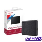هارد اکسترنال توشیبا Toshiba Canvio ADVANCE V10 1TB BLACK