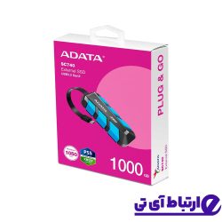 حافظه SSD اکسترنال ای دیتا ADATA SC740 1TB BLUE