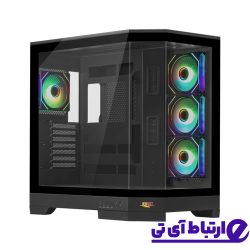 کیس گیمینگ اوست AWEST GT-AQ1-MB Aquarium Mid Tower